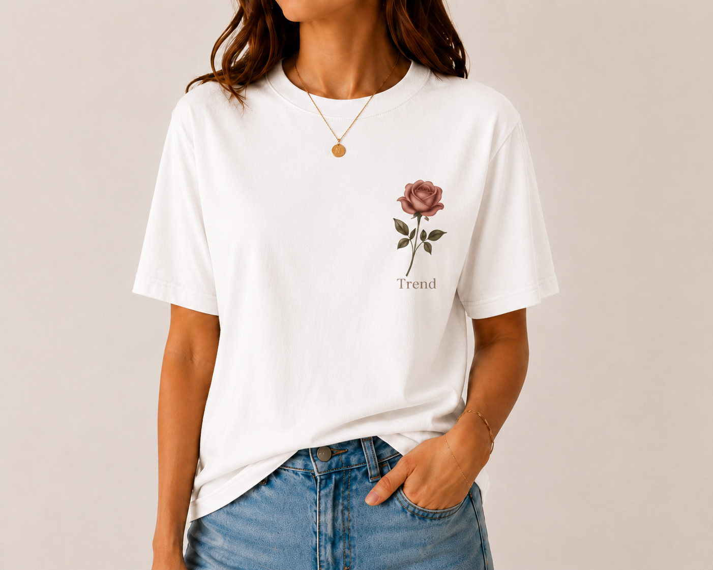 T-Shirt Femme Rose
