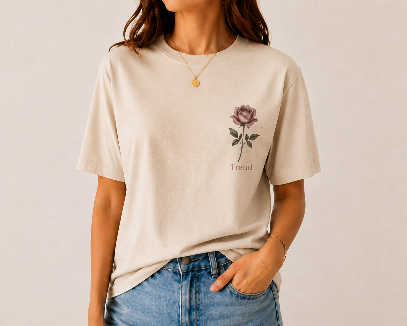 T-Shirt Femme Rose